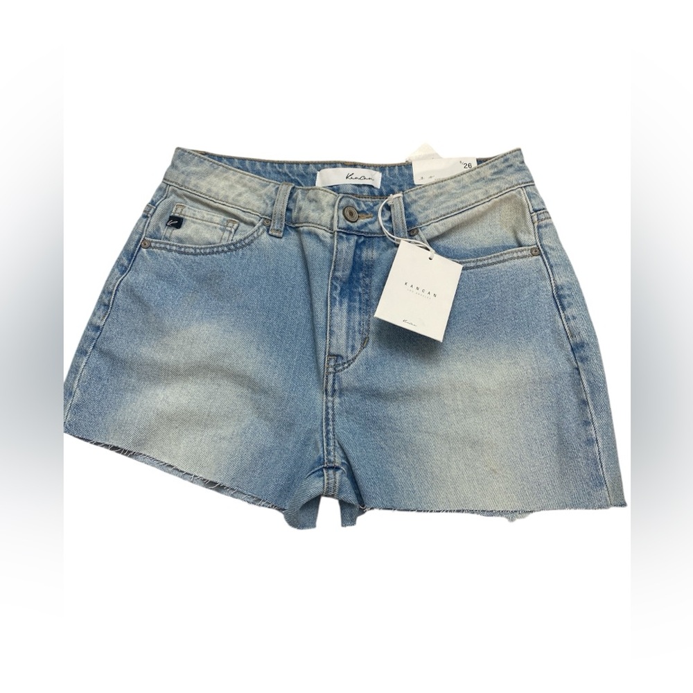 KanCan Light Blue Jean Shorts